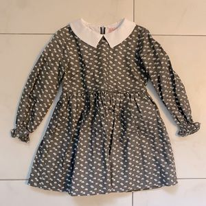 La Coqueta - Size 4 toddler dress - Elephant Print